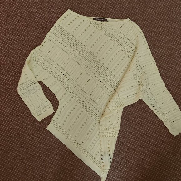 XXS Le Chateau butter yellow cotton sweater - Picture 1 of 4